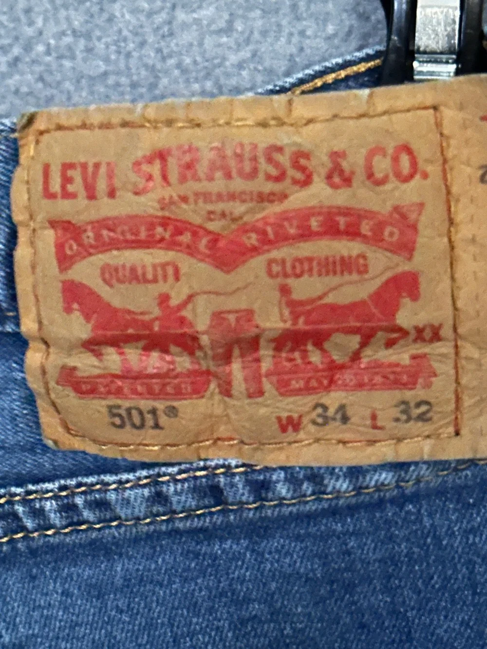 Levi’s 501 Men’s Denim Jeans